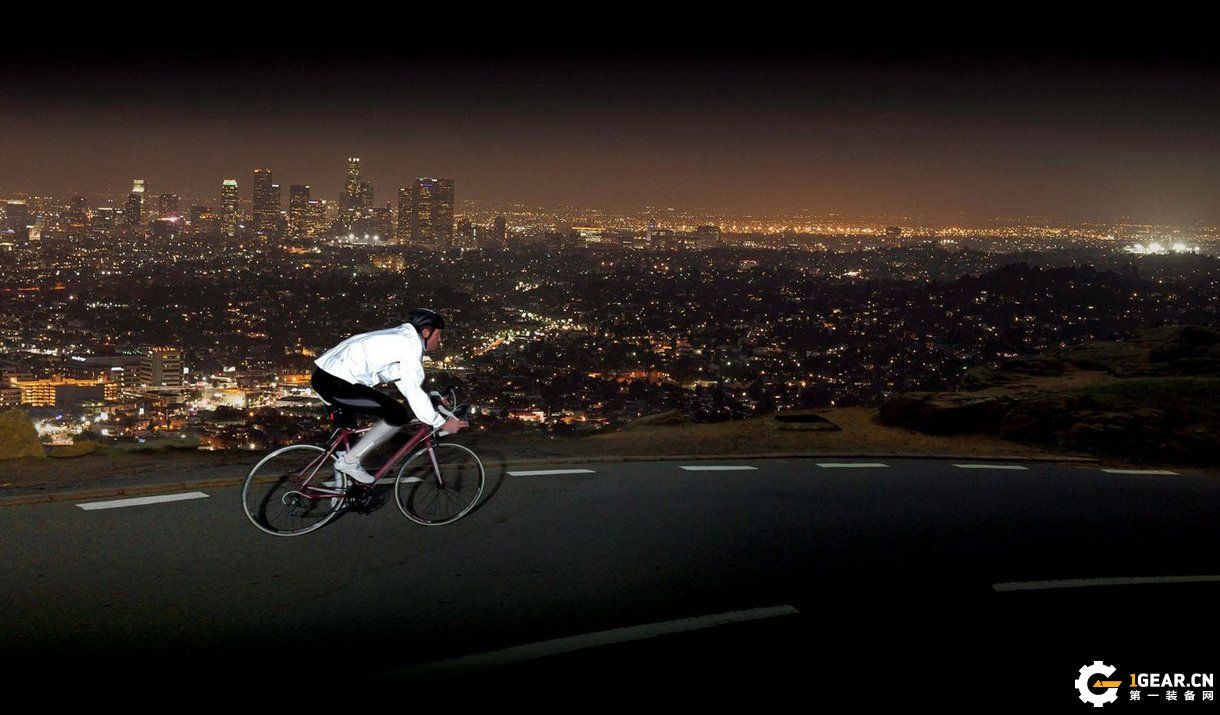 REFLECT360自行车外套 自带会发光的户外装备