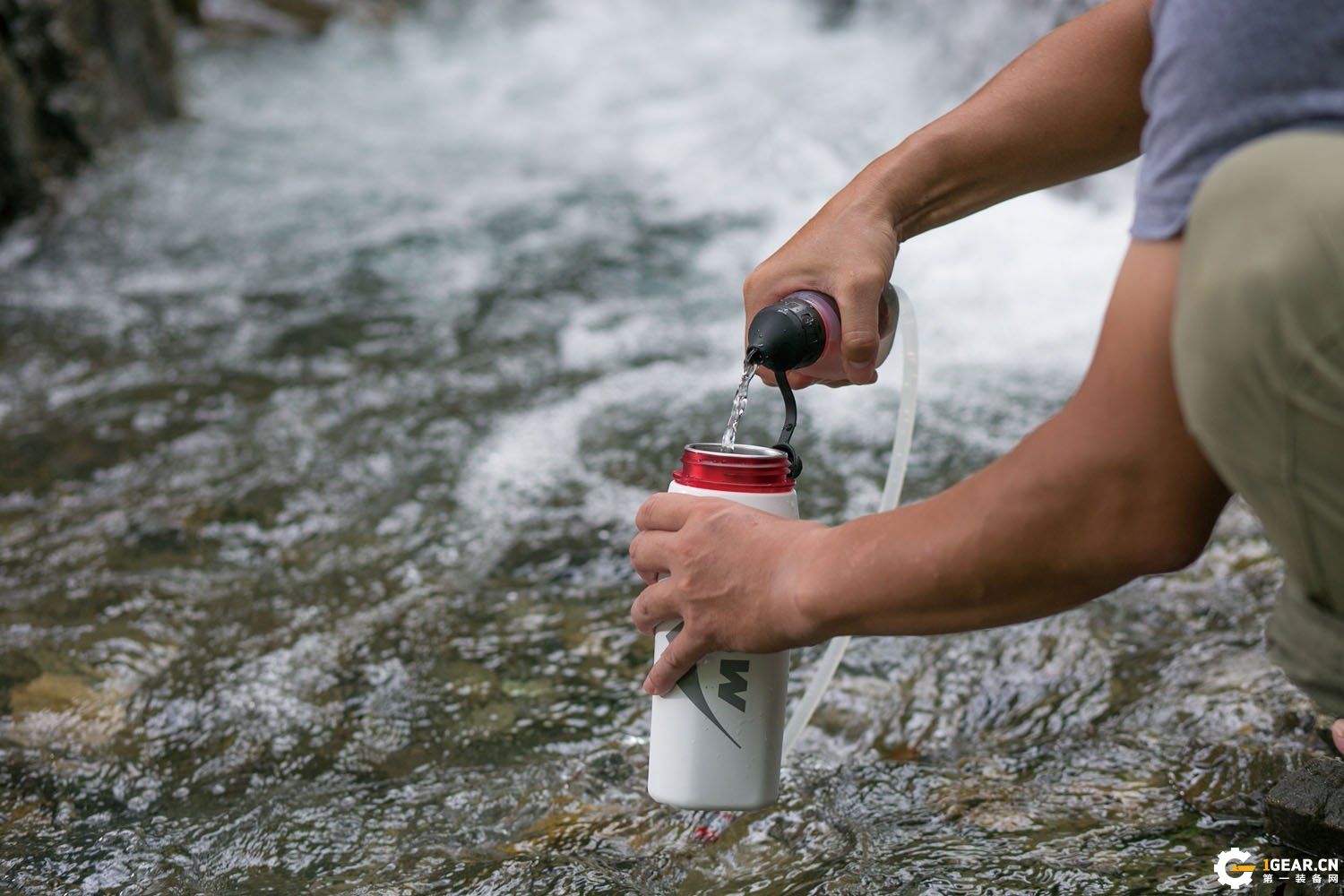 MSR Trailshot手握式滤水器 户外也能喝好水