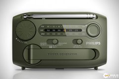 Philips手摇式生存收音机 末日生存必备装备